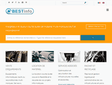 Tablet Screenshot of bestinfo.fr
